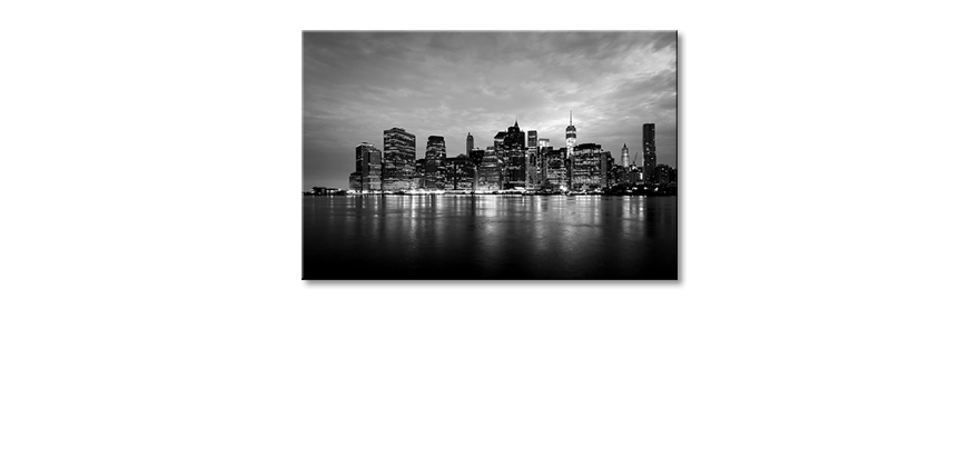 Das-moderne-Leinwandbild-Manhattan-Night