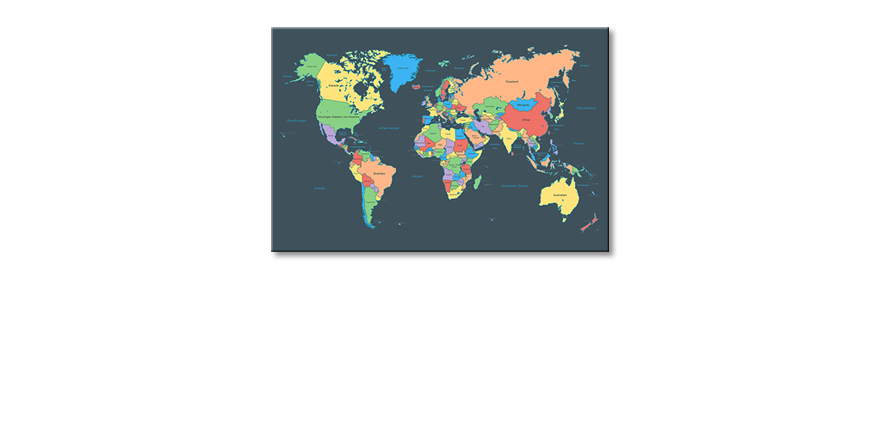 Das-moderne-Wandbild-Colorful-Map