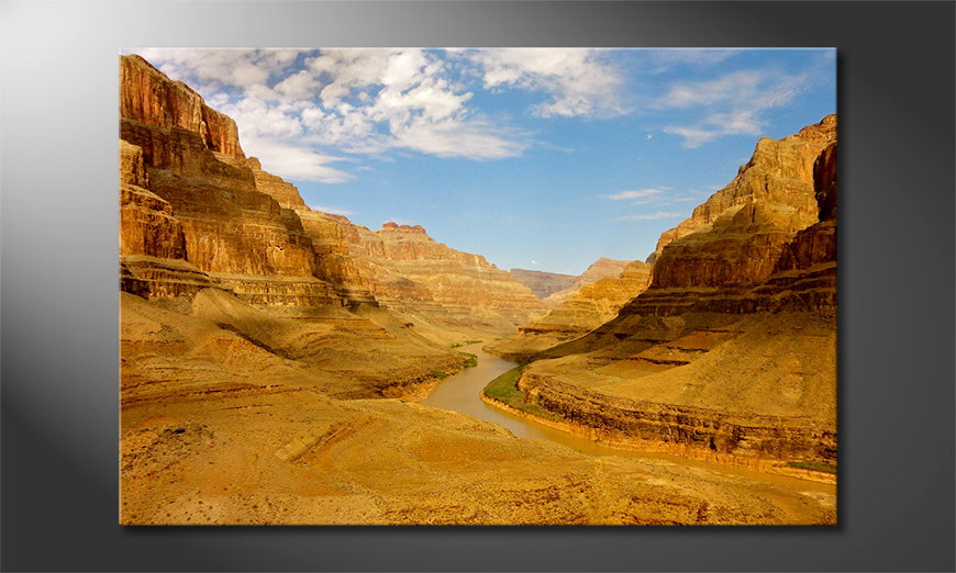 Das-moderne-Wandbild-Grand-Canyon