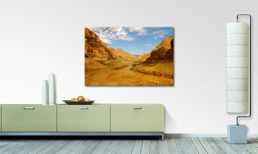 Das moderne Wandbild Grand Canyon
