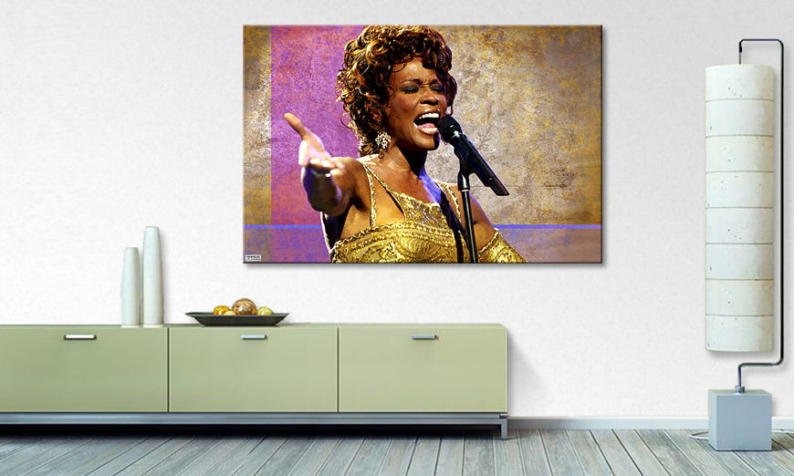 Das moderne Wandbild Whitney