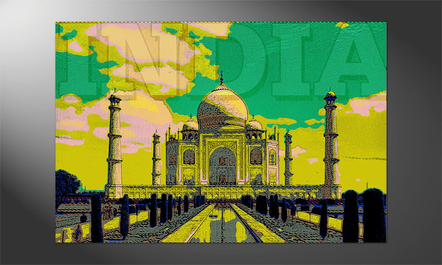 Das-schöne-Premium-Poster-Taj-Mahal