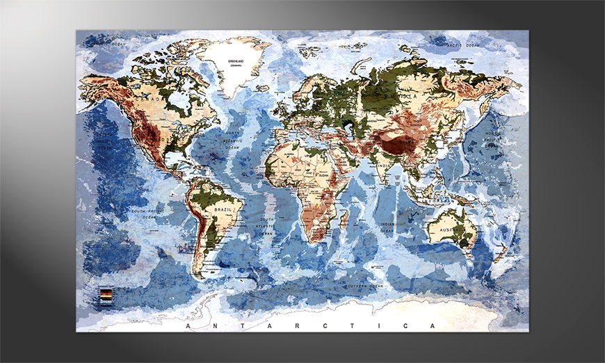 Weltkarte-als-Poster-Oldworldmap
