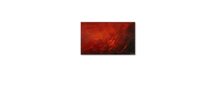 Das Wandbild Red 100x60cm