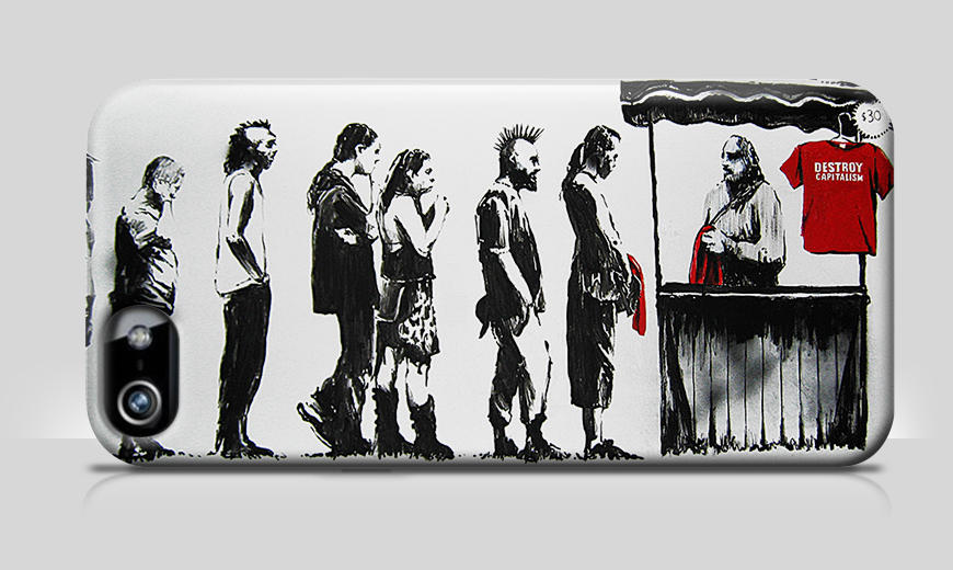 Die Handyhülle Banksy No 6