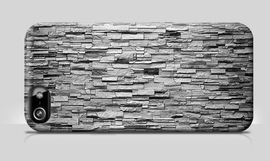 Moderne Handyhülle Grey Wall