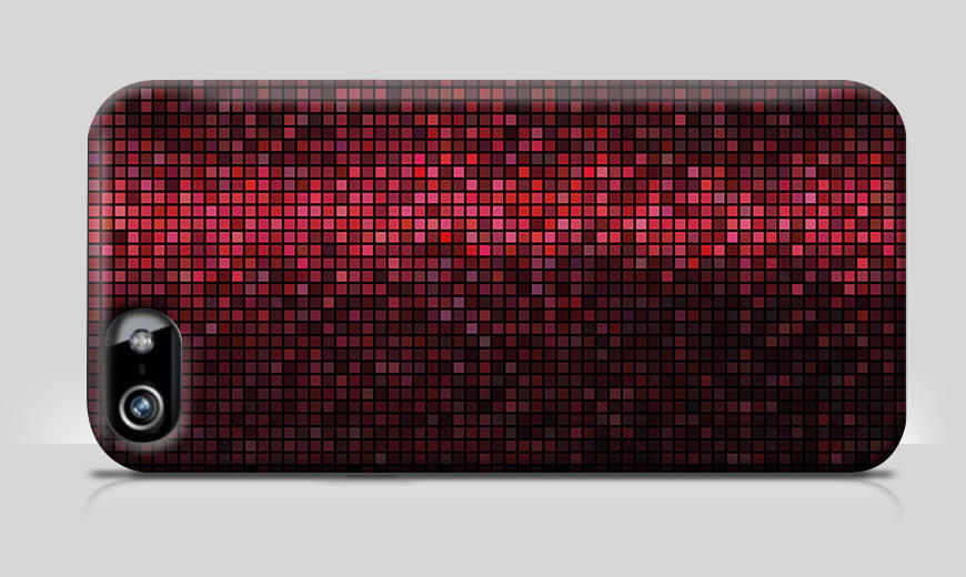 Moderne Handyhülle Red Disco