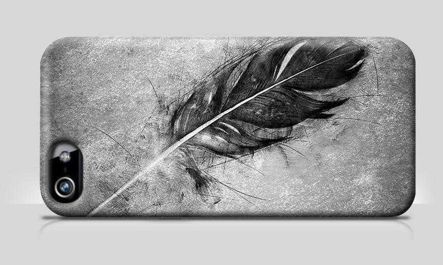 Modernes Phonecase Beautiful Feather