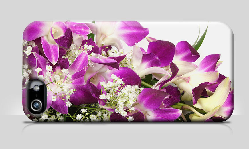 Modernes Phonecase Orchid Blossoms