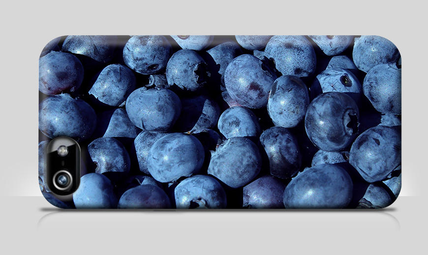 Nur bei uns Handyhülle Blueberries