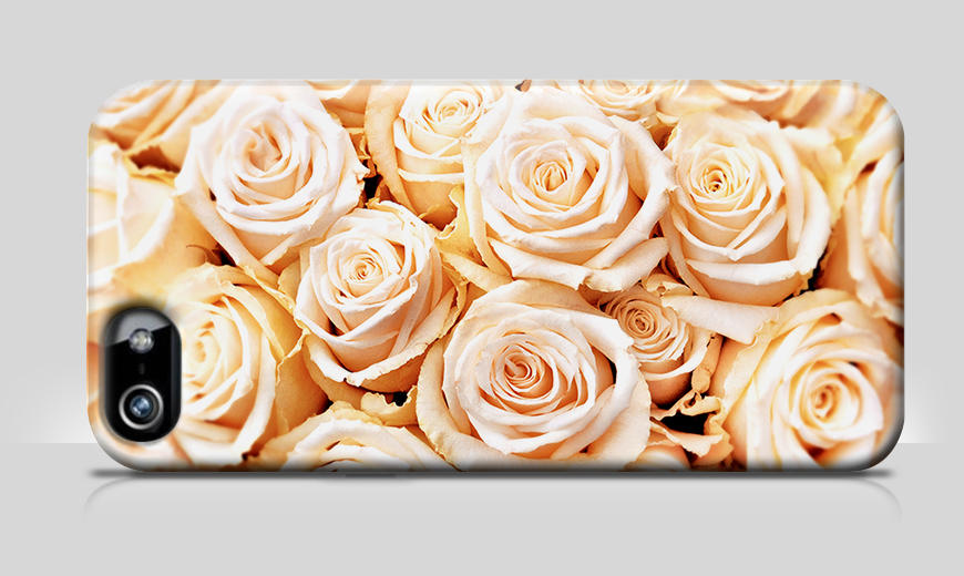 Unsere Handyhülle Creamy Roses