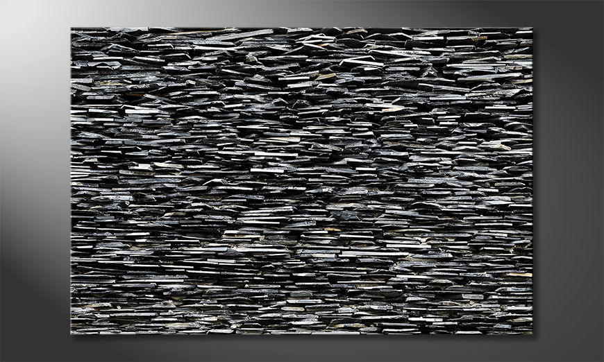 Das-Leinwandbild-Black-White-Stones-120x80-cm