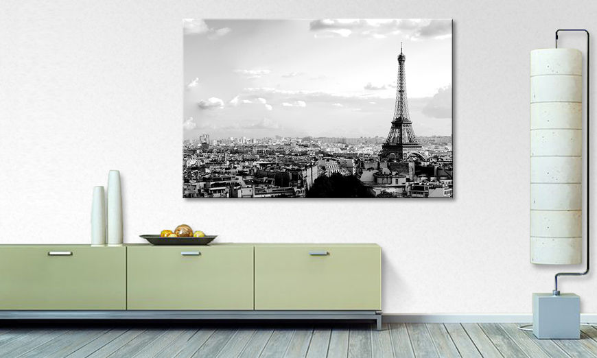 Das Leinwandbild Paris 2 120x80 cm