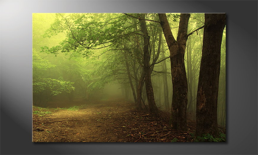 Das-exklusive-Bild-Green-Forest-120x80-cm