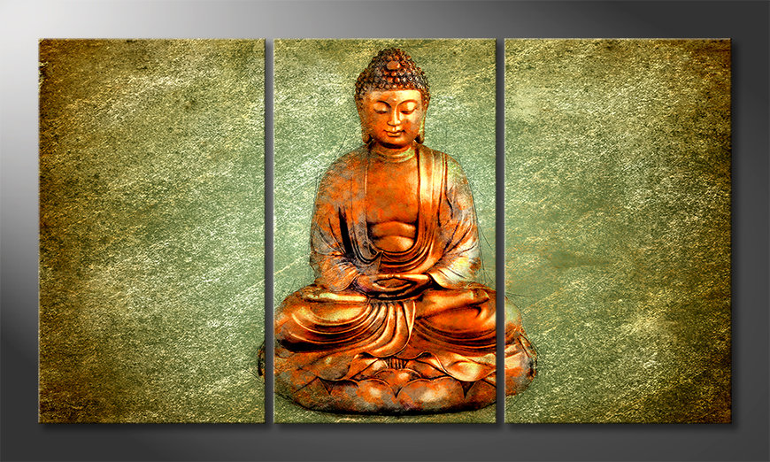 Das-gedruckte-Leinwandbild-Meditation-180x100-cm