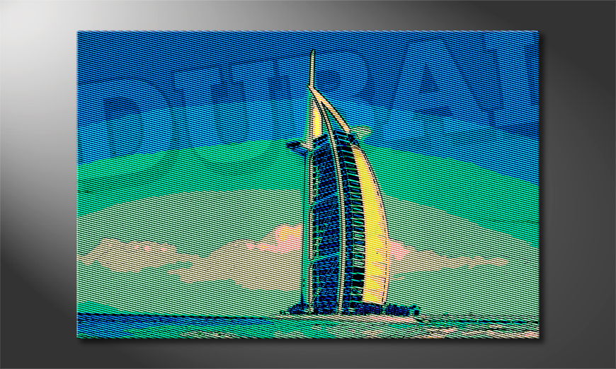 Das-moderne-Bild-Dubai-in-6-Größen