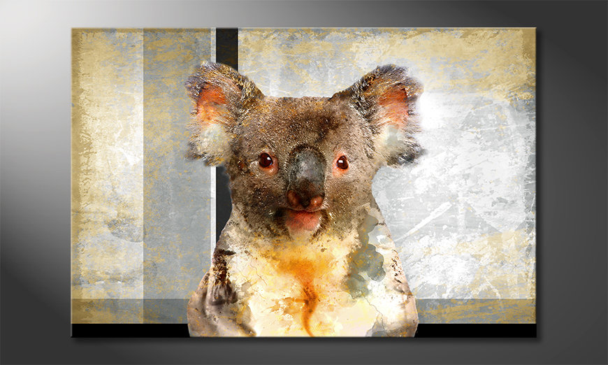 Das-moderne-Wandbild-Chill-Koala