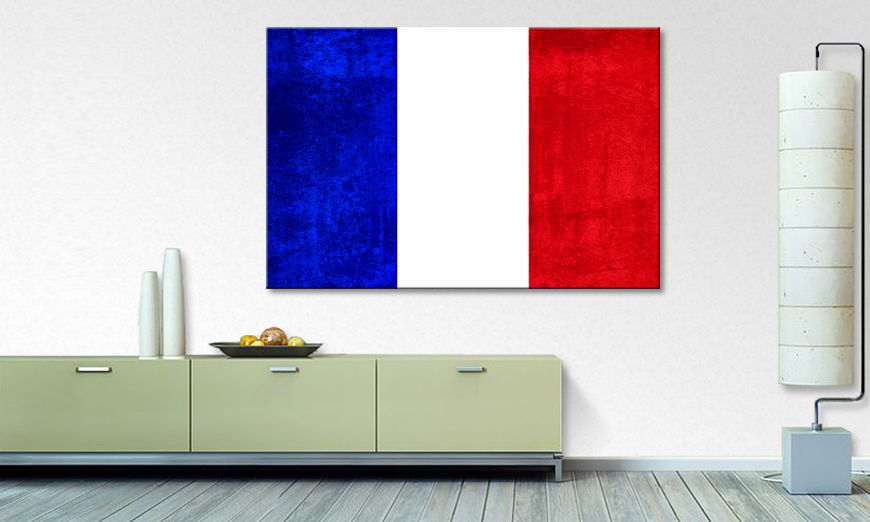 Das moderne Wandbild Frankreich
