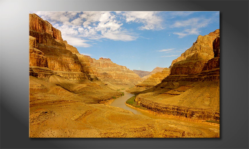 Das moderne Wandbild Grand Canyon