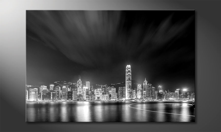 Das schöne Bild Hongkong At Night