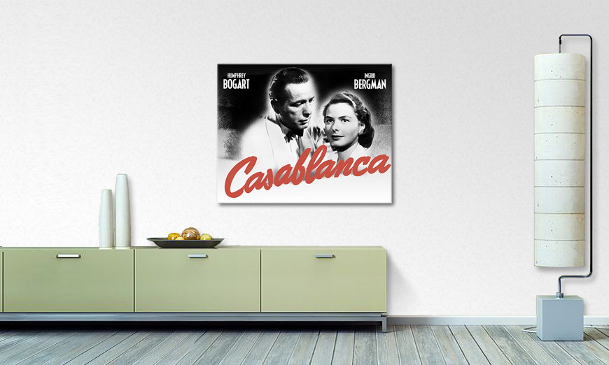 Ihr neues Leinwandbild Casablanca 100x80 cm