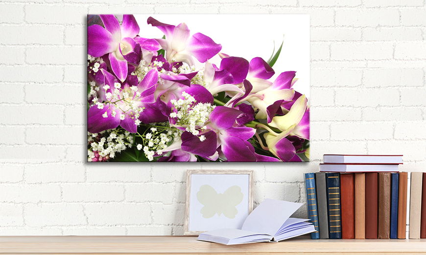 Ihr neues Leinwandbild Orchid Blossom 60x40 cm