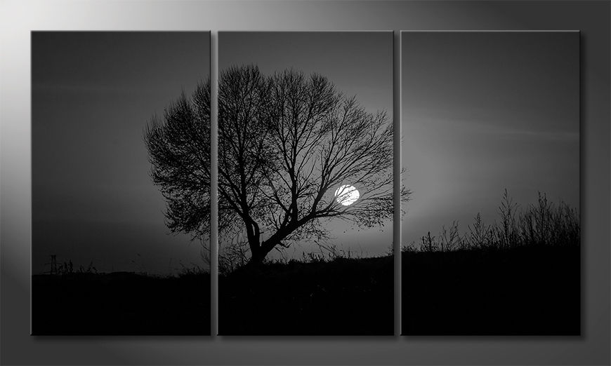Modernes-Leinwandbild-Sunset-5-180x100-cm