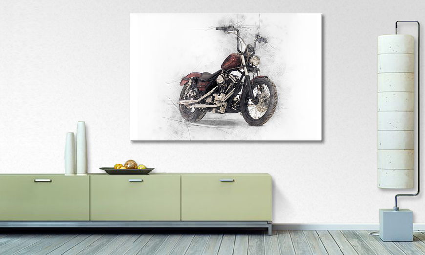 Unser Wandbild Motorbike in 6 Größen