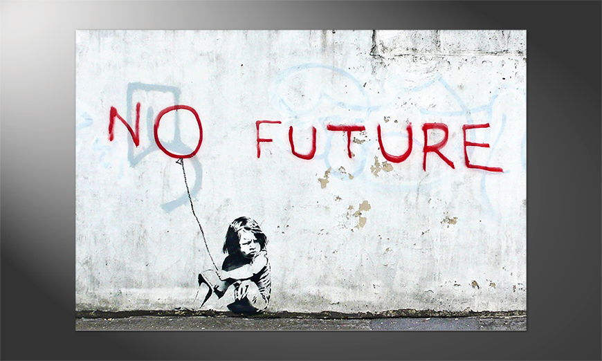 Das einmalige Premium Poster Banksy No10