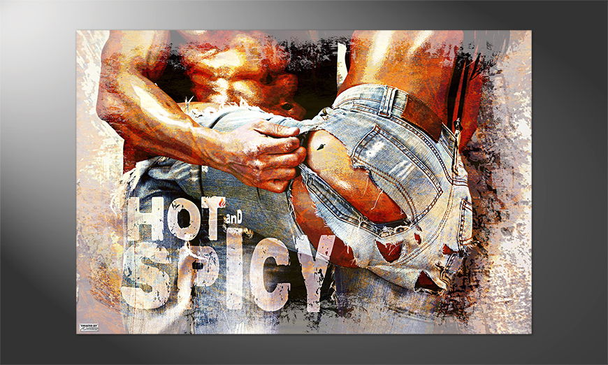 Erotisches Premium Poster: Hot and Spicy