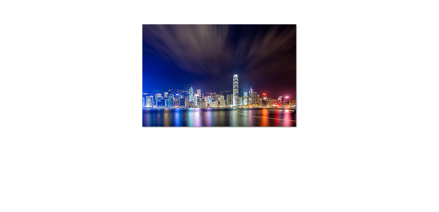 Unser-Premium-Poster-Hong-Kong-at-Night