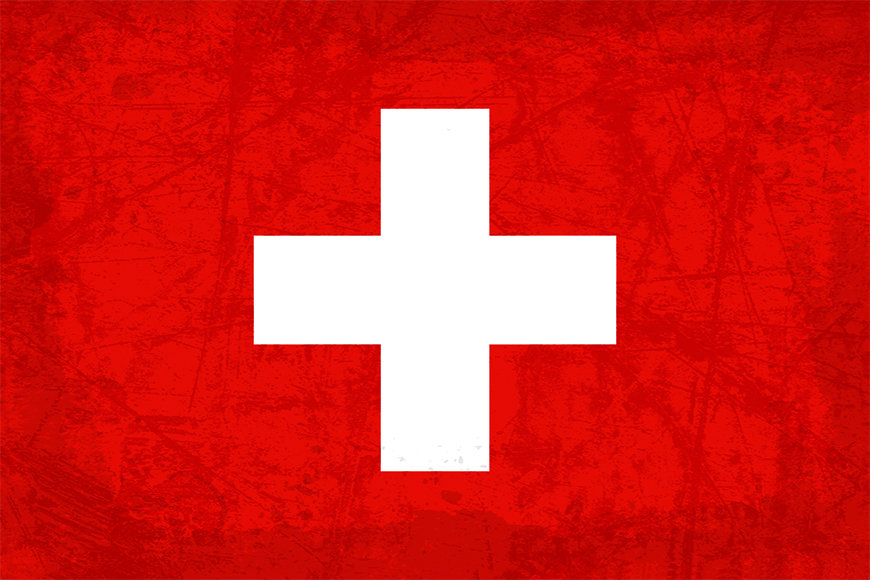 Unsere Vliestapete Schweiz