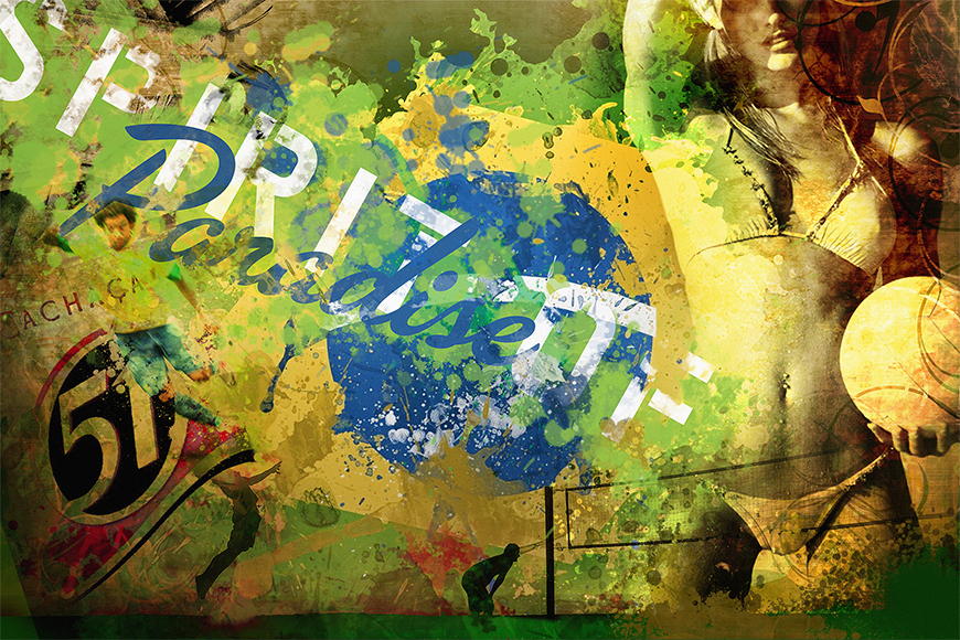 Vlies Fototapete Brazil ab 120x80cm