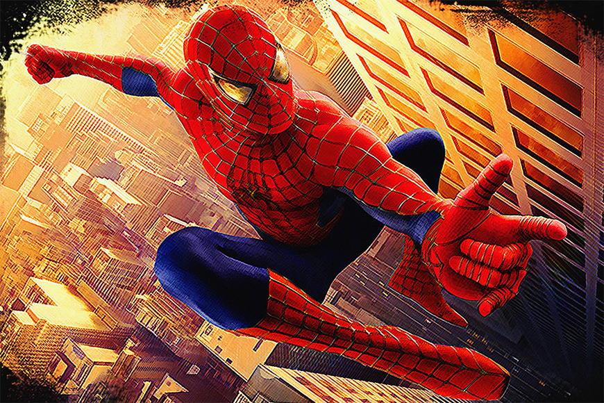 Vlies Fototapete Spiderman ab 120x80cm
