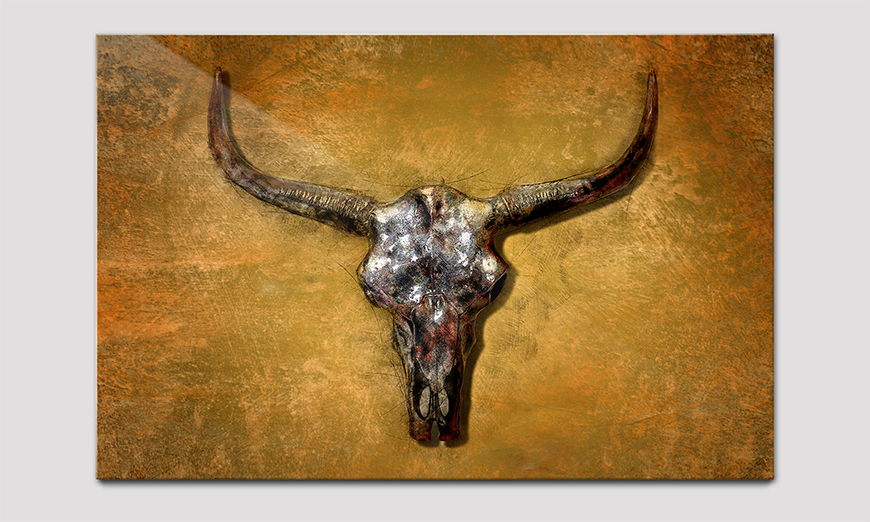 Das Acrylglasbild Texas Buffalo