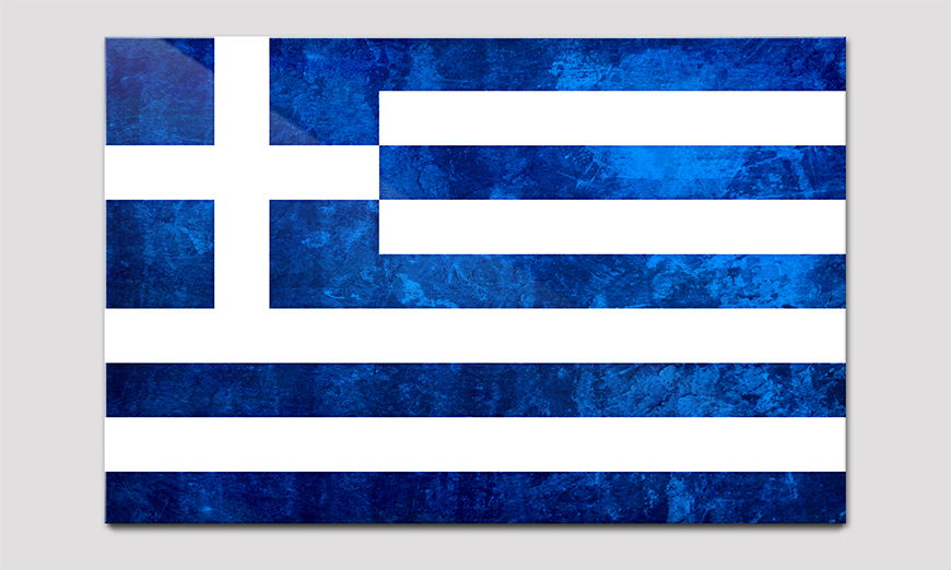 Das hochwertige Acrylglasbild Griechenland
