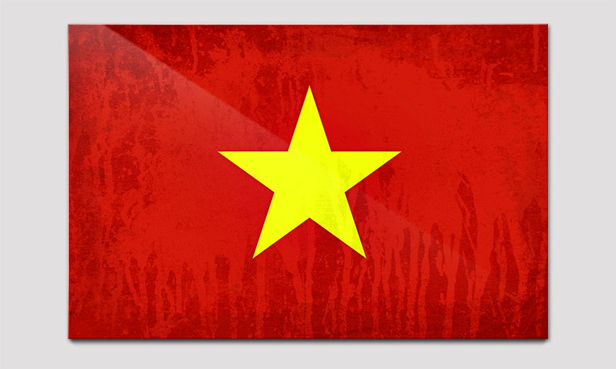 Das hochwertige Acrylglasbild Vietnam