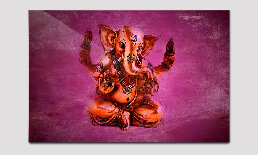Unser Acrylglasbild God Ganesha