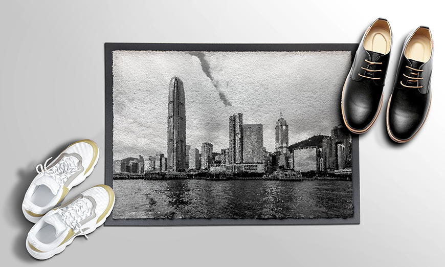 Ihre Schmutzfangmatte Hongkong Skyline 