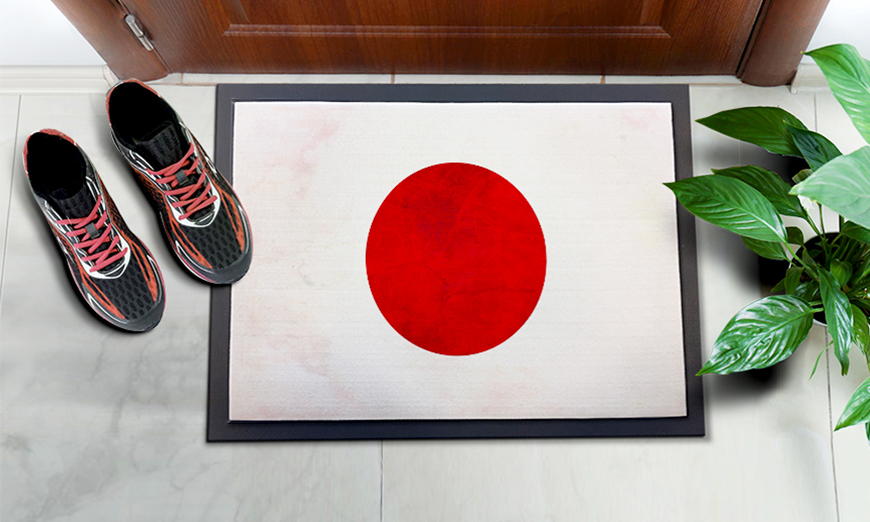 60x40cm Motivation Respekt Ehre Familie Japan Fahne Fußmatte Türmatte #97217 