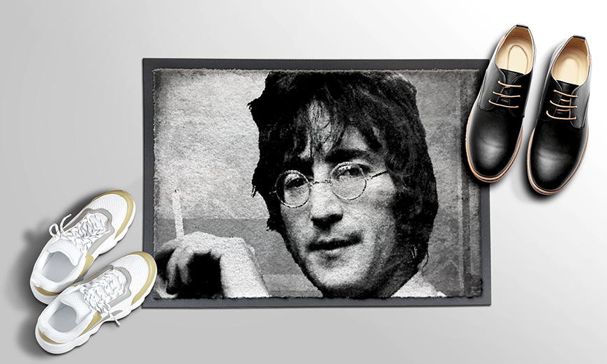 Moderne Fußmatte Lennon 