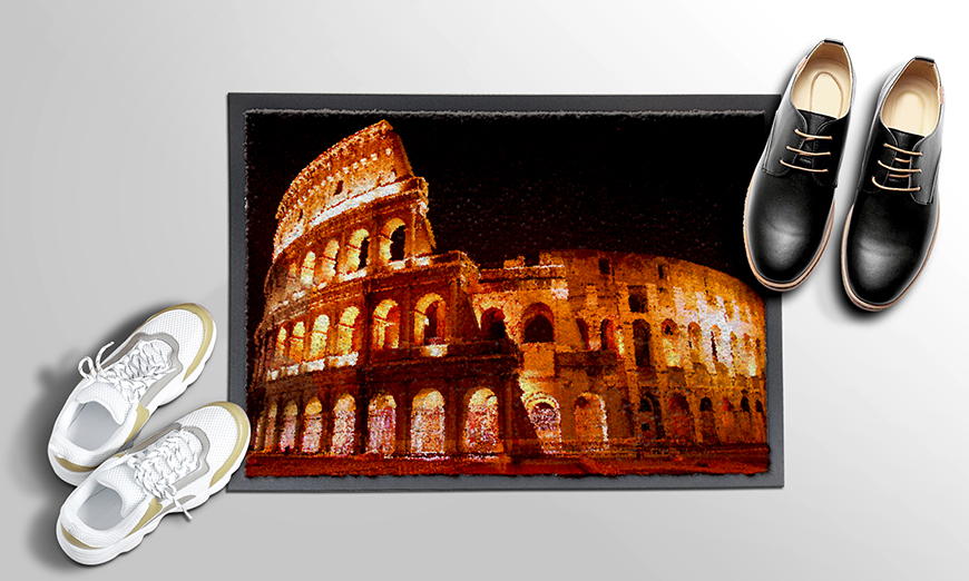 Unsere Fußmatte Colosseum 
